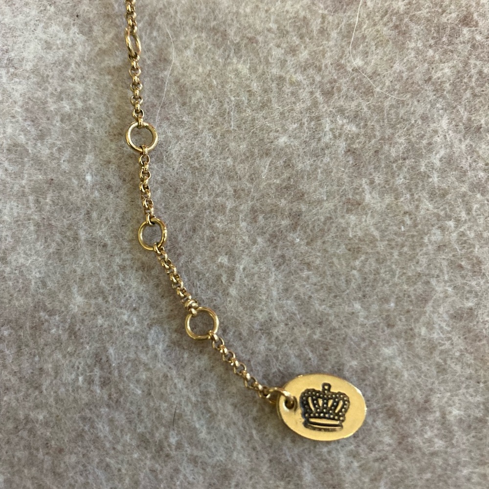 Juicy Couture Gold Rhinestone Star Necklace ⭐️⭐️⭐️ - Picture 5 of 8